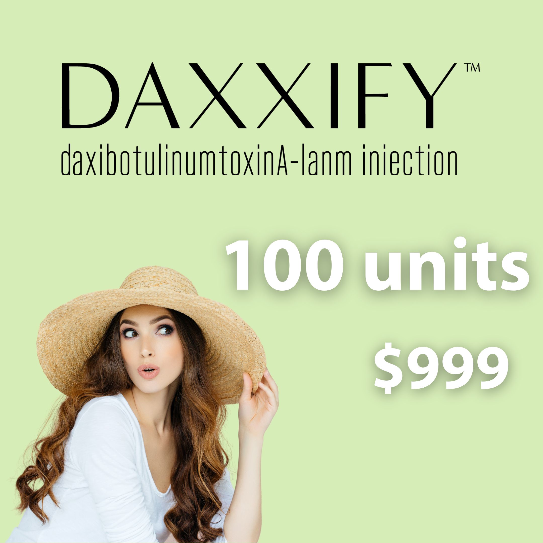 100 units of Daxxify